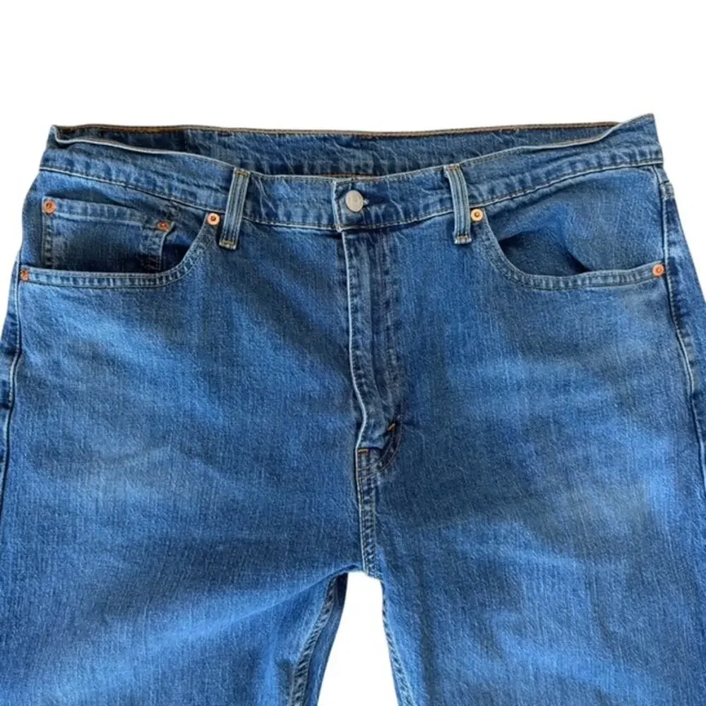 Levi's 505 Classic Straight Leg Jeans - Size 38x32